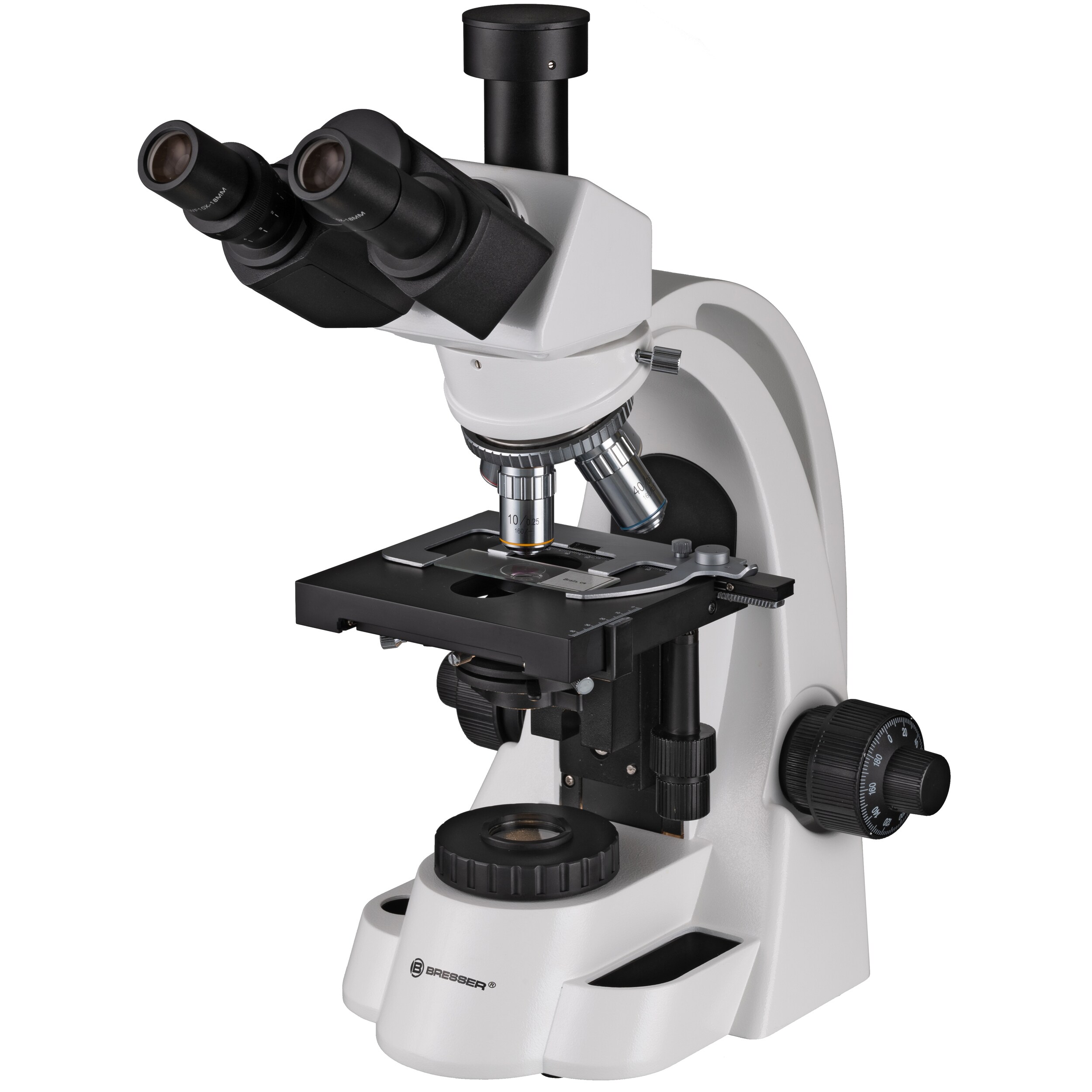 BRESSER Bioscience 40-1000x Trinokulares Mikroskop