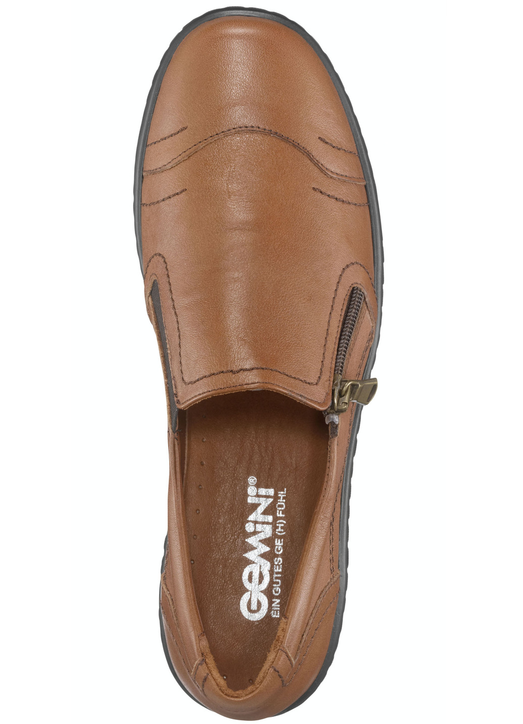 Gemini Slipper aus weichem Rind-Nappaleder