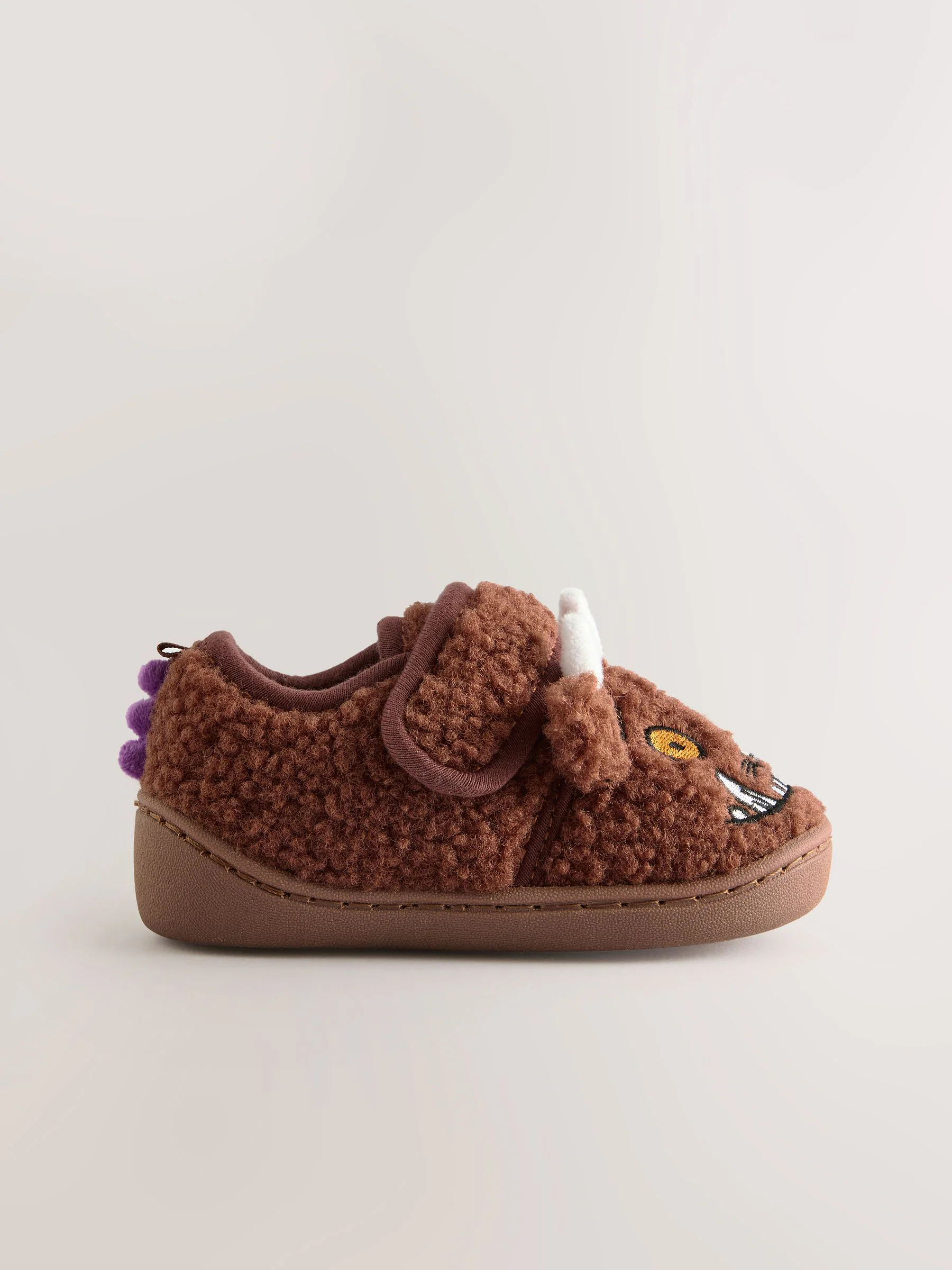 Bruin - Gruffalo pantoffels met antislip-zool