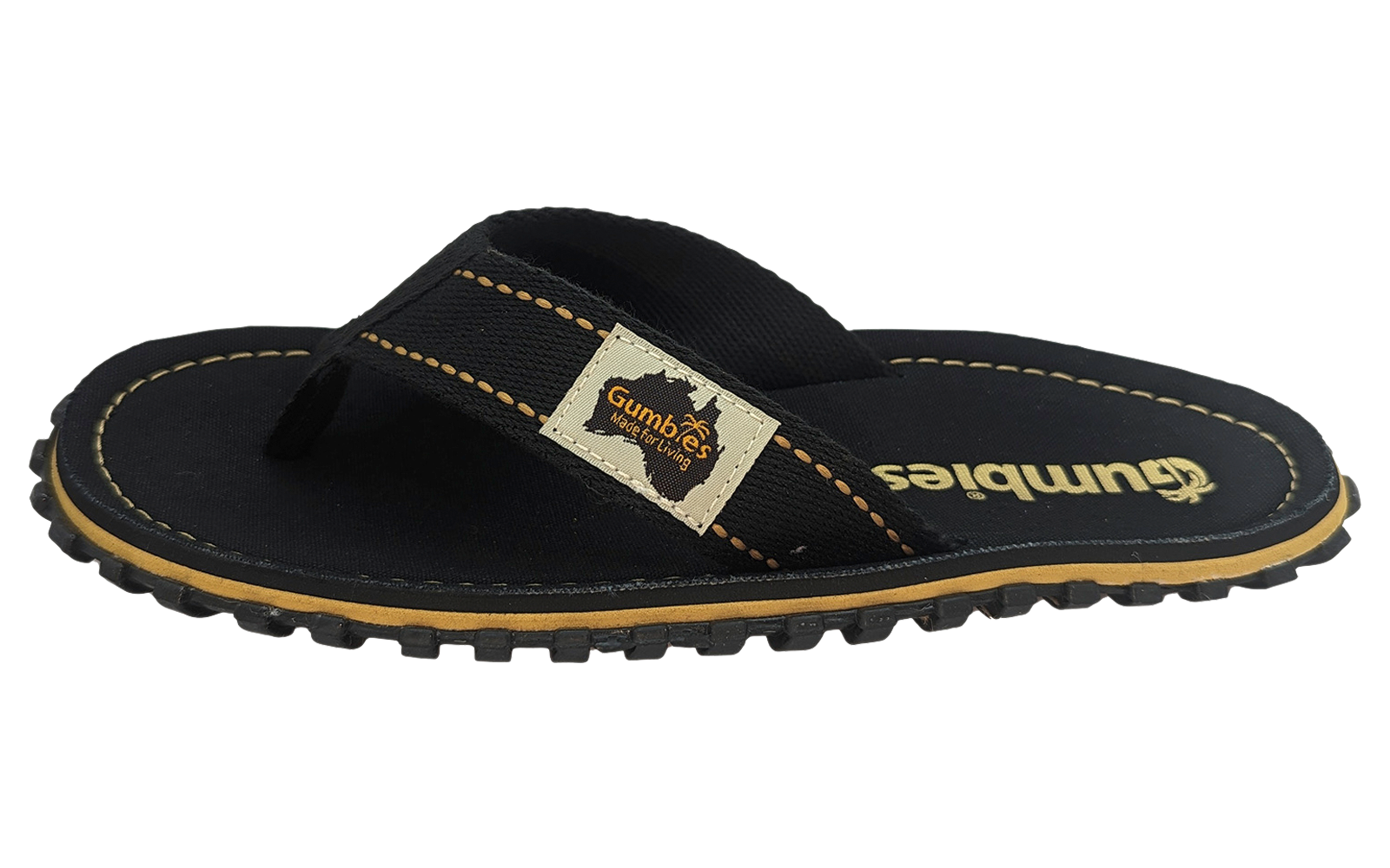 Gumbies Classic Black	Herren Zehentrenner