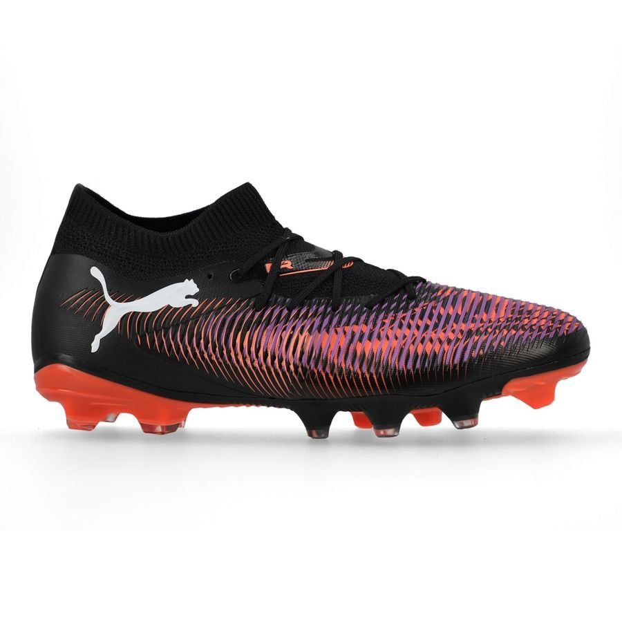 PUMA Future 8 Match FG/AG Unlimited - Noir/Blanc/Glowing Red