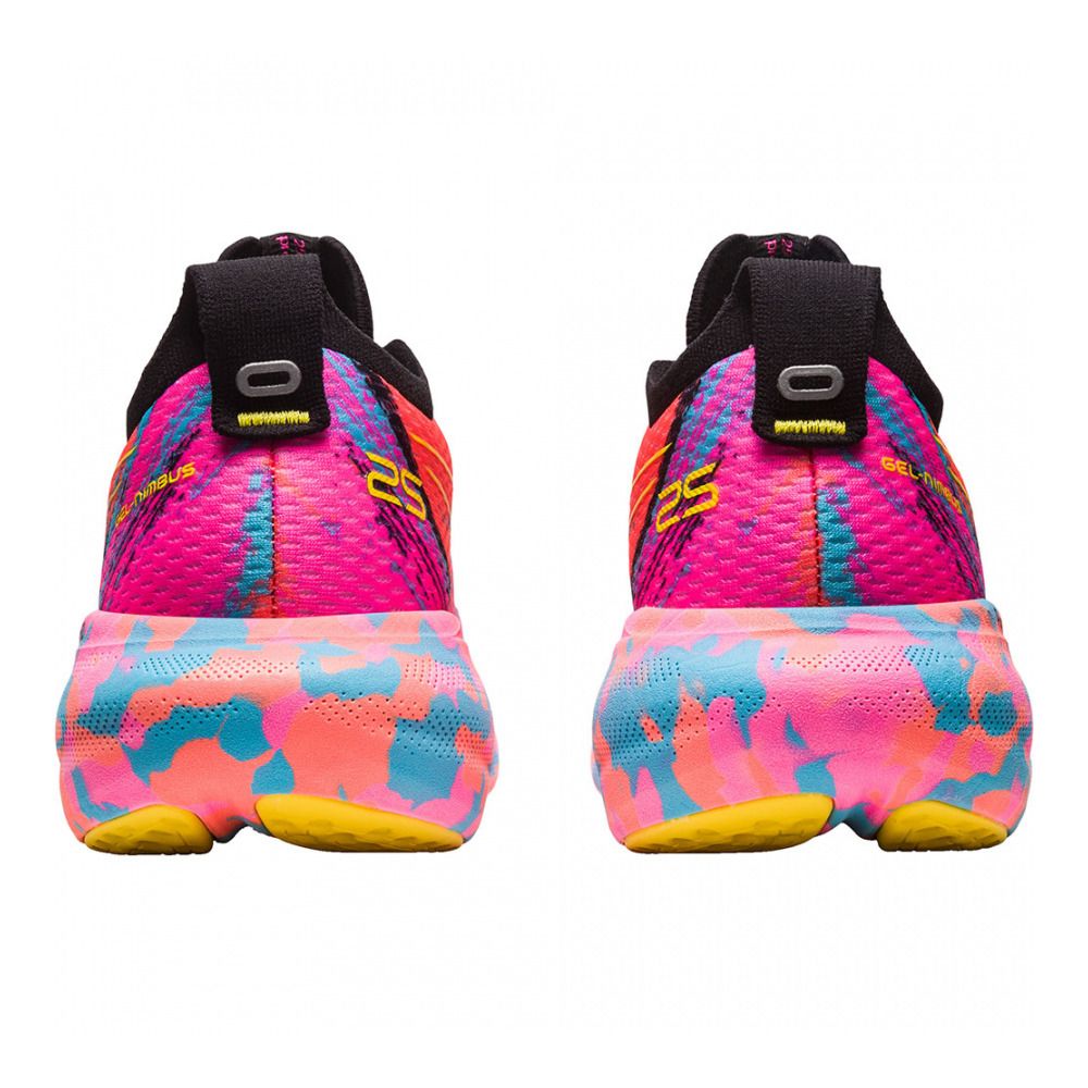 Asics GEL-NIMBUS 25 - Chaussures running Femme aquarium/vibrant yellow