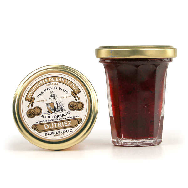 Confiture de groseilles rouges épépinées