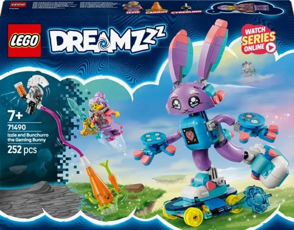 LEGO DREAMZzz 71490 Izzie og gaming-kaninen Bunchurro