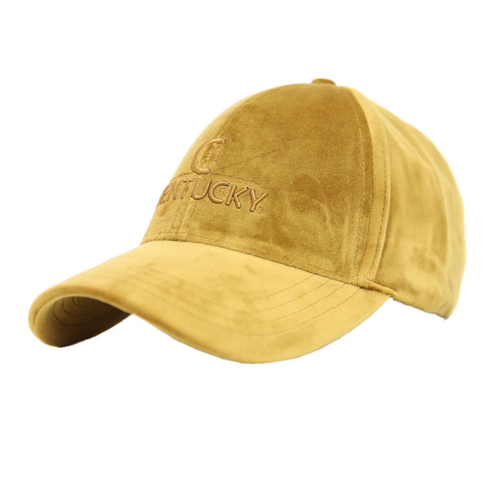 Kentucky VELVET - Casquette mustard