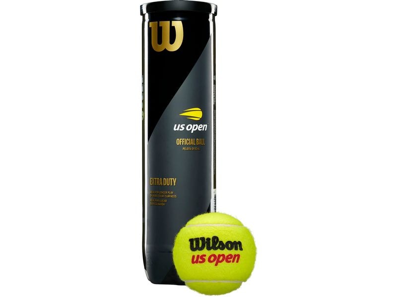 Wilson Tennisball Us Open Swiss 4er-Pack Bälle für Tennis