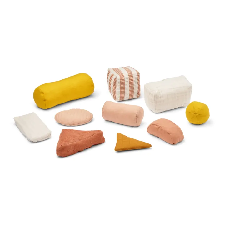 Liewood Cubes sensoriels - Set de 10 | Rose multi mix