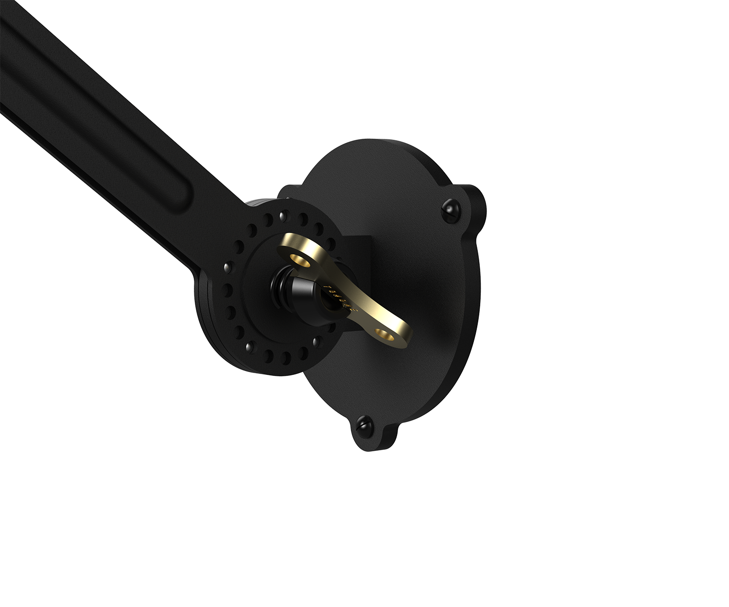 Wandlamp Bolt underfit smokey black
