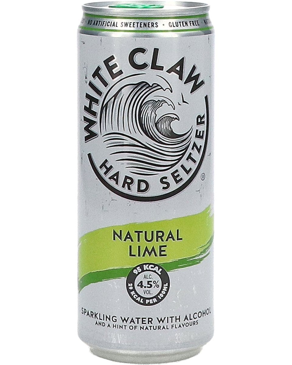 White Claw Natural Lime Hard Seltzer 33 cl