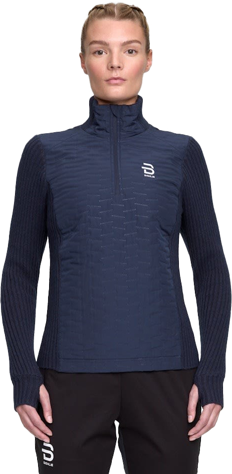Half Zip Comfy 2.0 Dame Navy