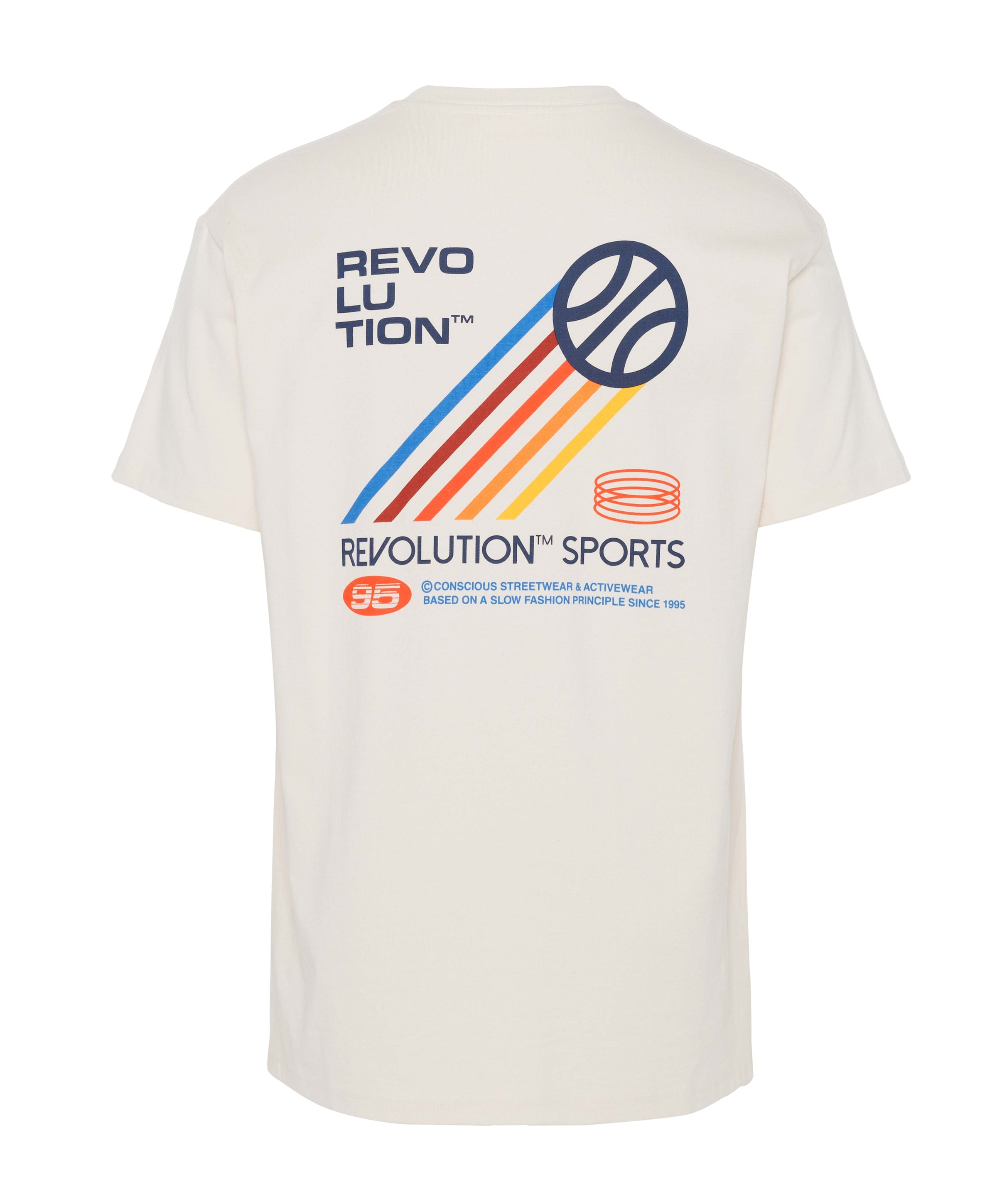 Revolution Heren T-shirt ecru