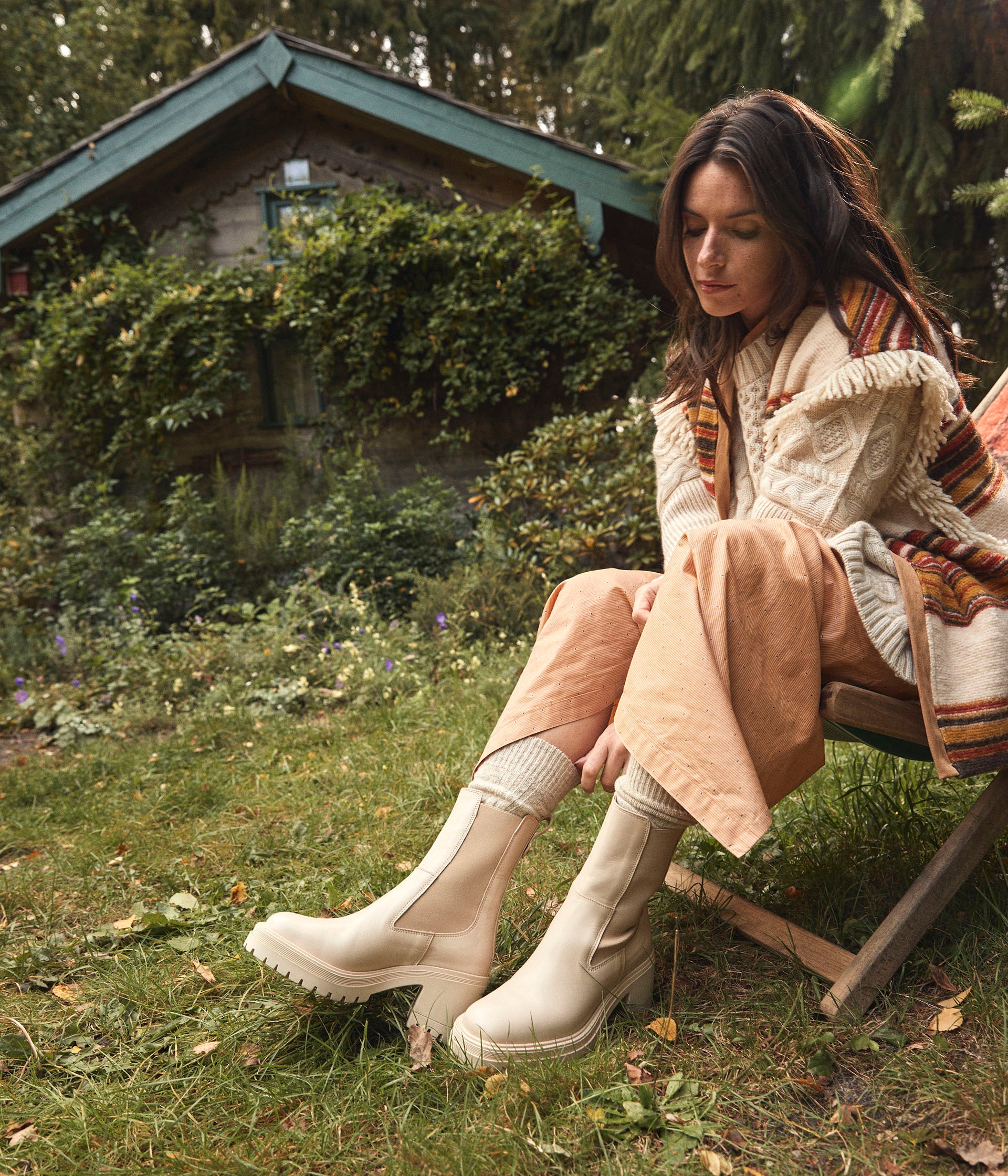Boots beiges Alix