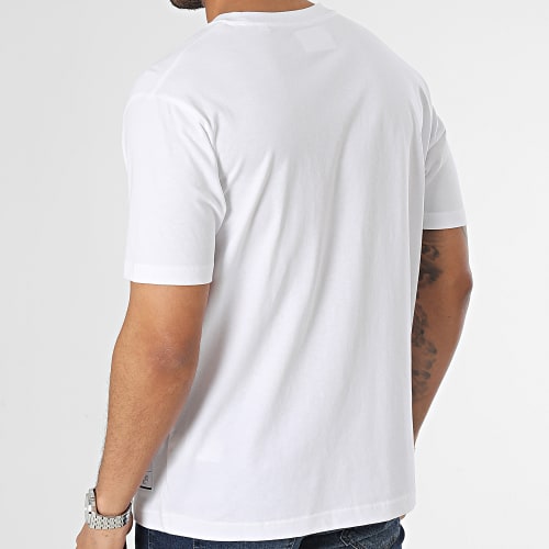 Tee Shirt Oversize Large Harvard Blanc