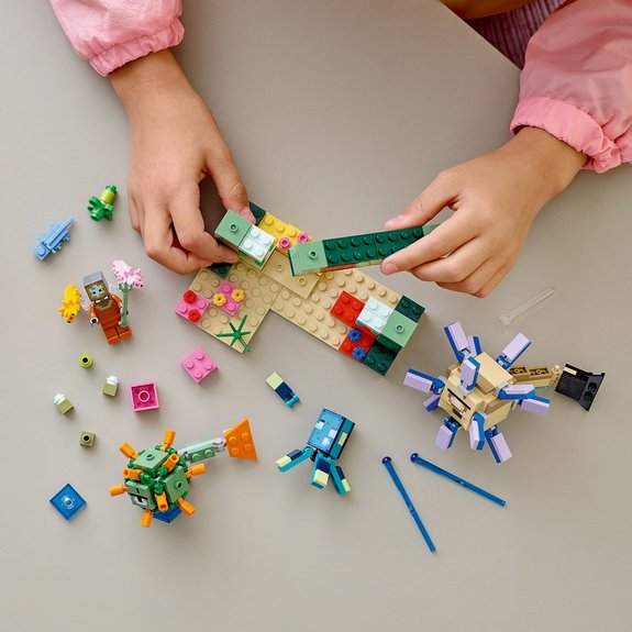Le combat des gardiens LEGO Minecraft 21180