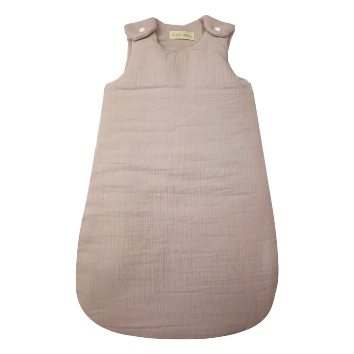La Petite Collection Gigoteuse en gaze de coton bio | Rose poudré