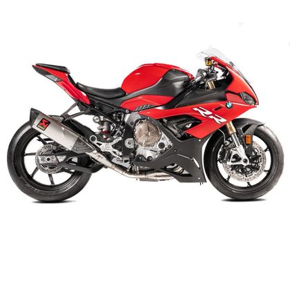 Ligne Complète Akrapovic Evolution Titane embout carbone - Gris