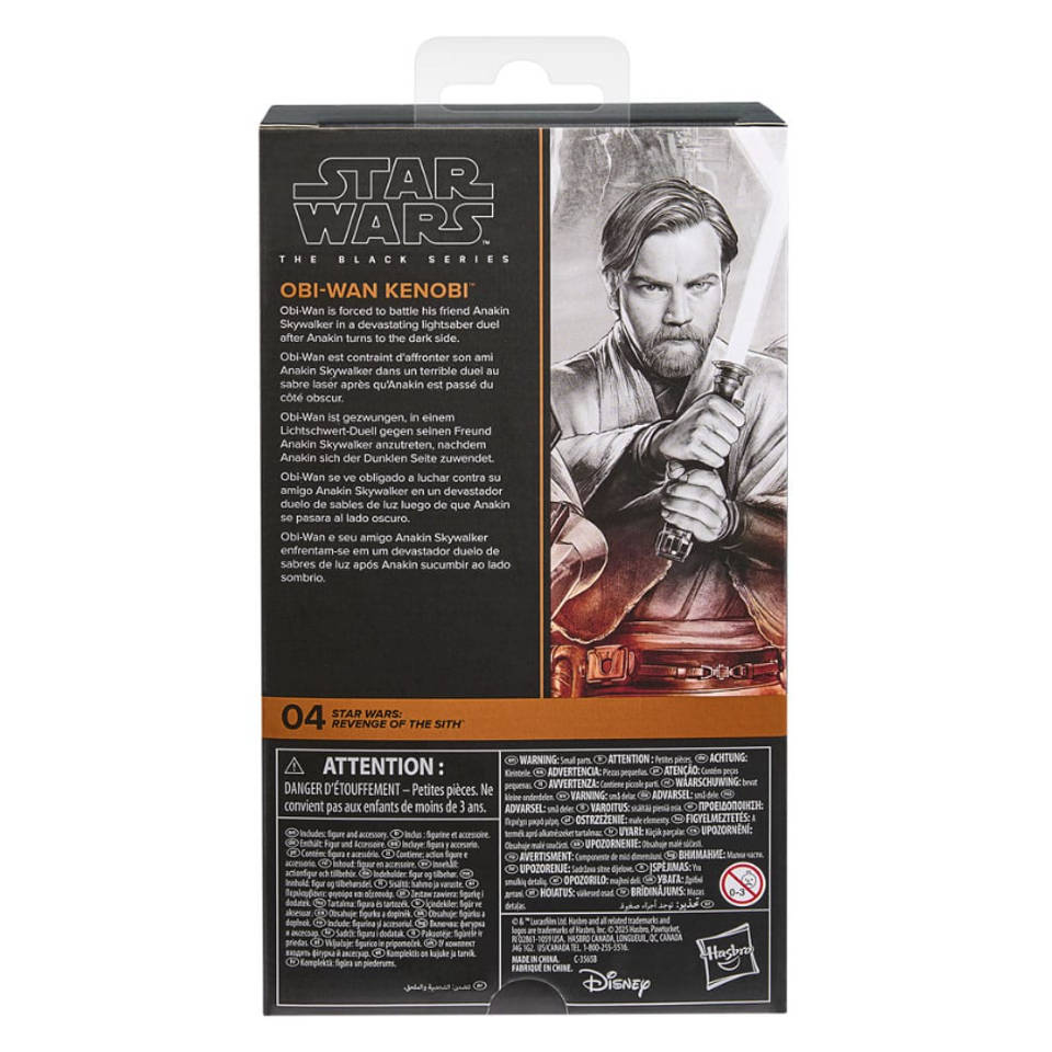Star Wars: The Black Series actiefiguur Obi-Wan Kenobi - 15 cm