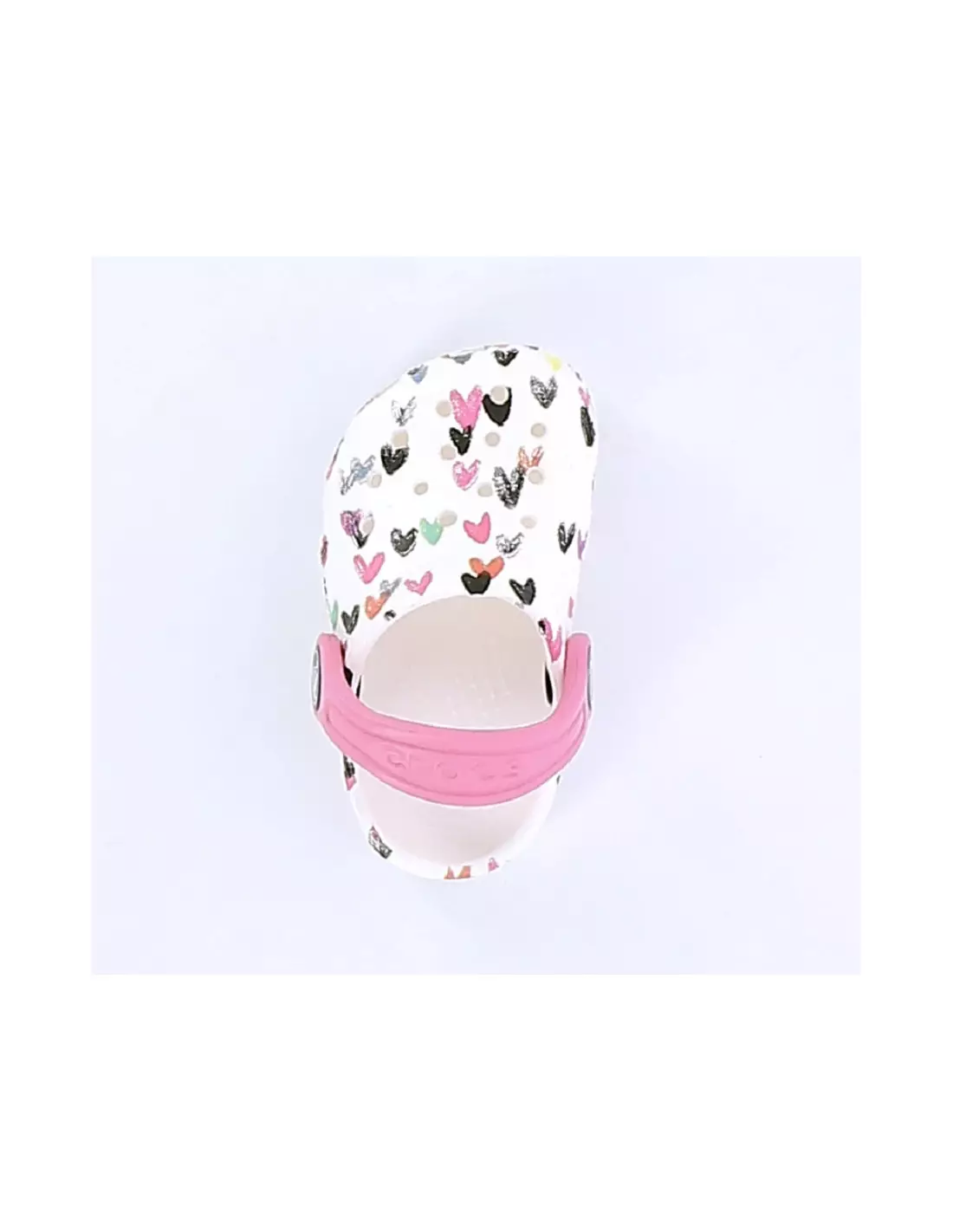 CROCS CLASSIC HEART - Sélection KILIANE - Sandales & nu-pieds White