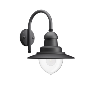 Philips buitenlamp Raindrop zwart