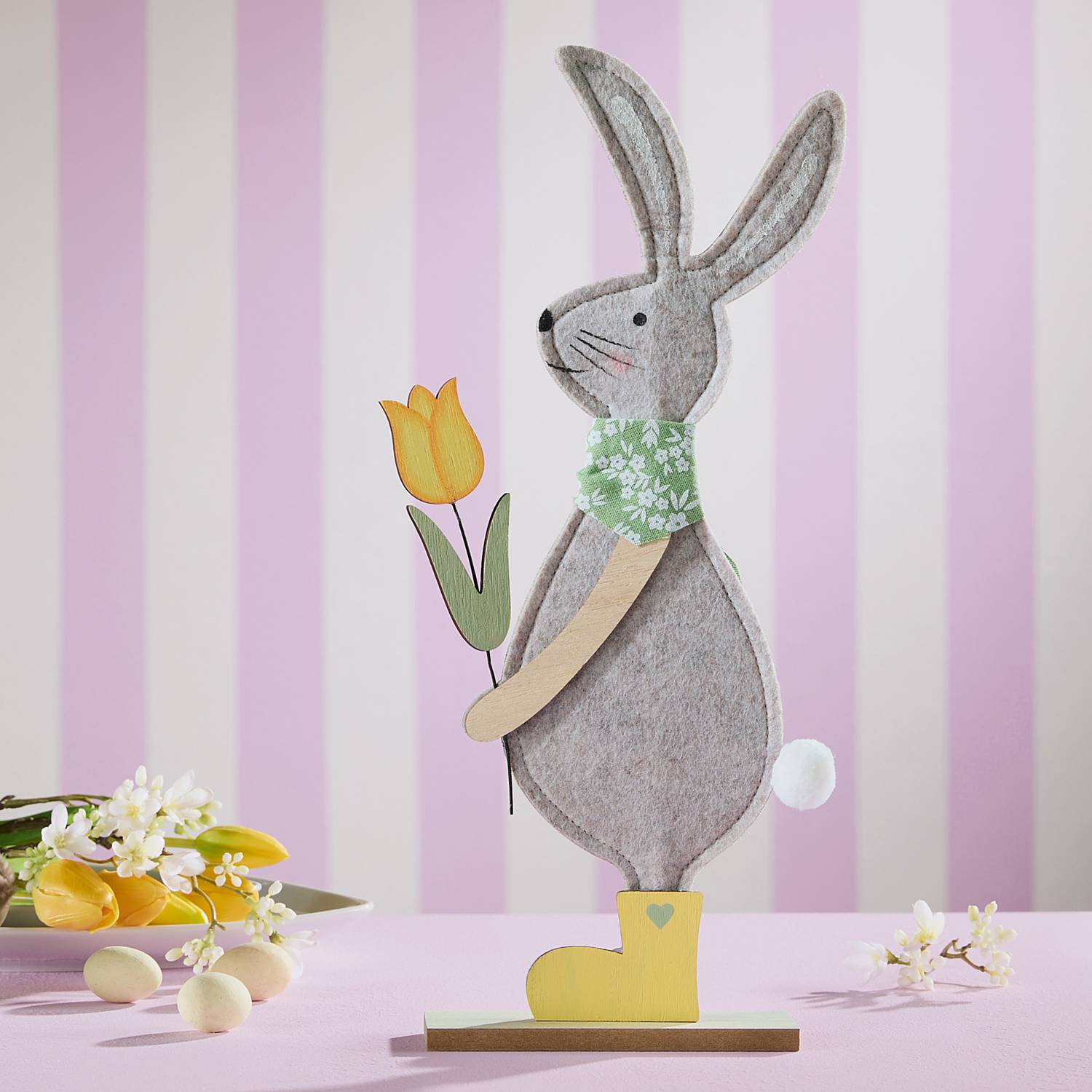 Filz-Hase, stehend
