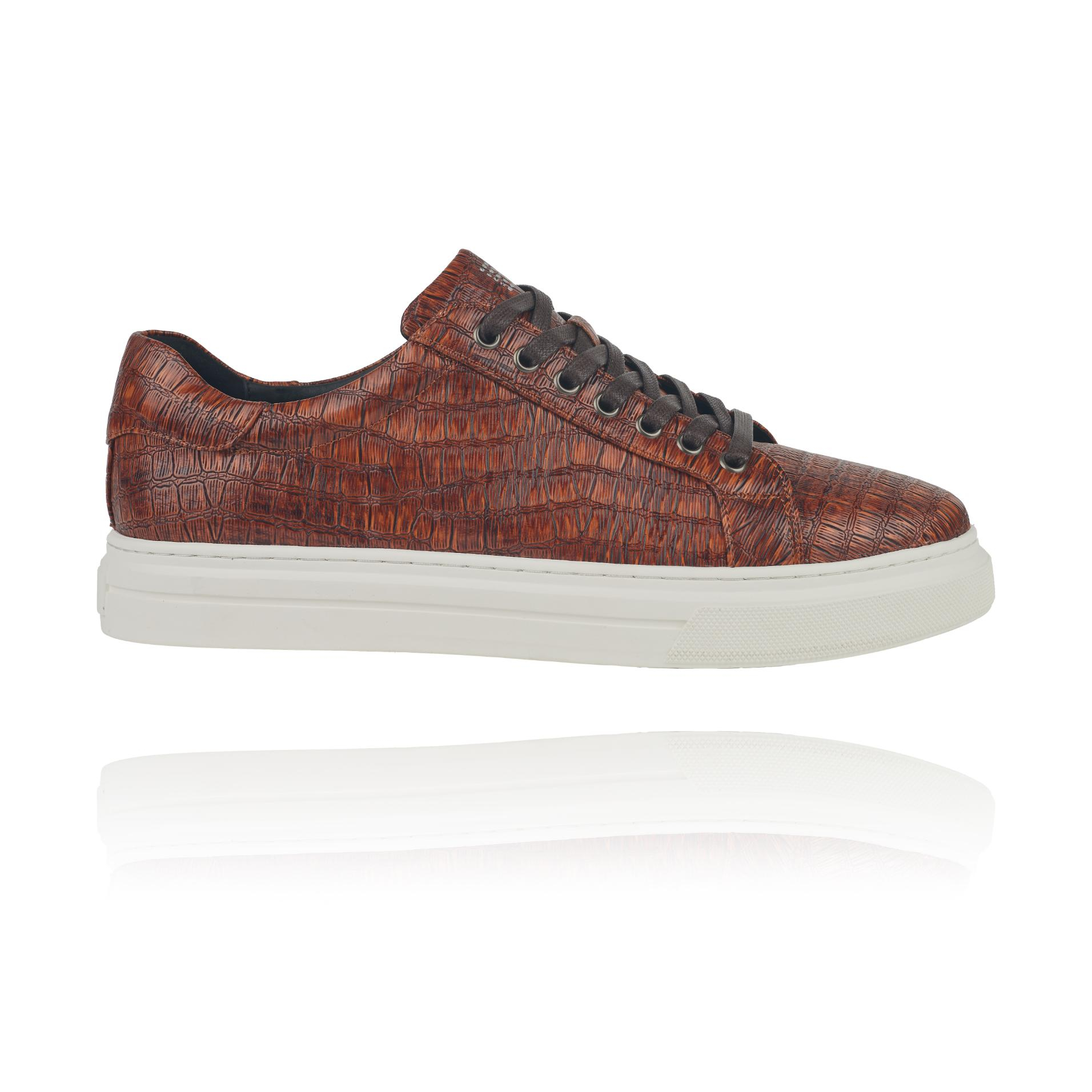 Brown Reptile Sneakers