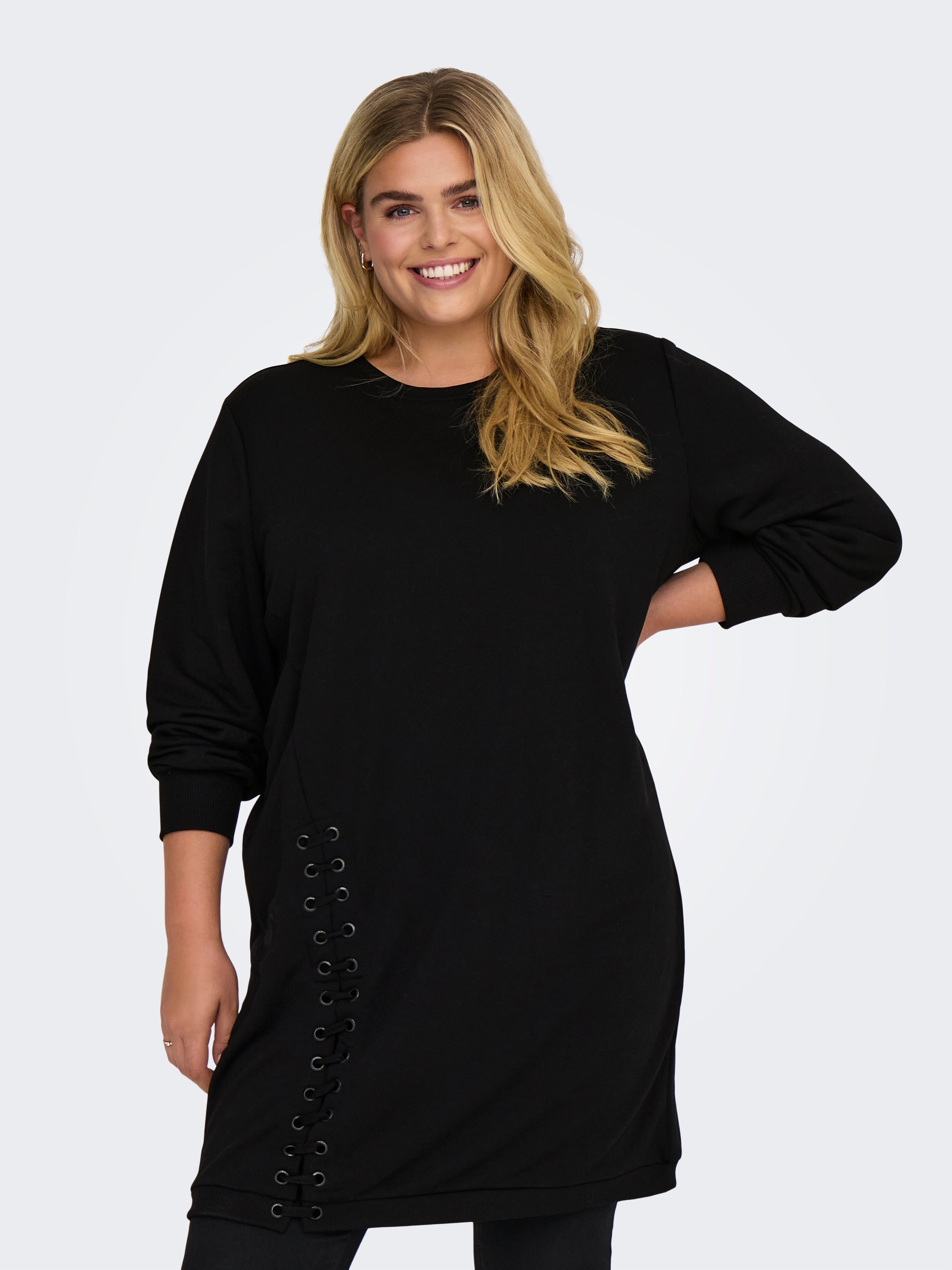 CAREYA Midikleid Black