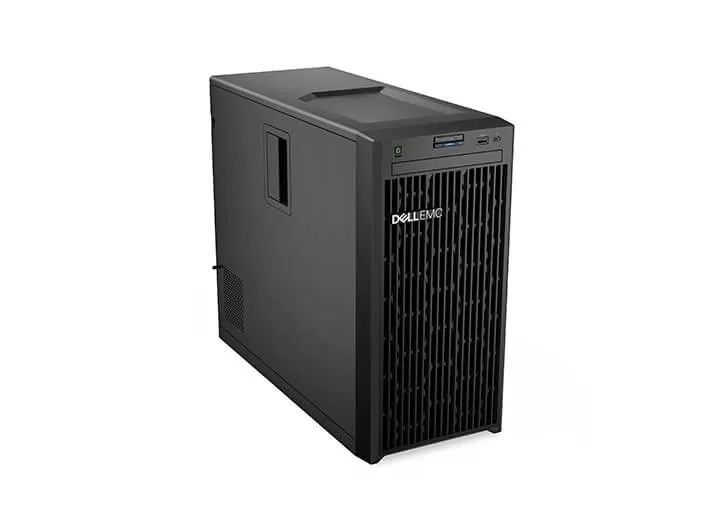 Dell PowerEdge T150 - Server - MT envejs - 1 x Xeon E-2334 / op til 4.8 GHz - RAM 16 GB - HDD 2 TB - Matrox G200 - Gigabit Ethernet - intet OS - skærm: ingen - sort - BTP - med 3 års Basic Onsite