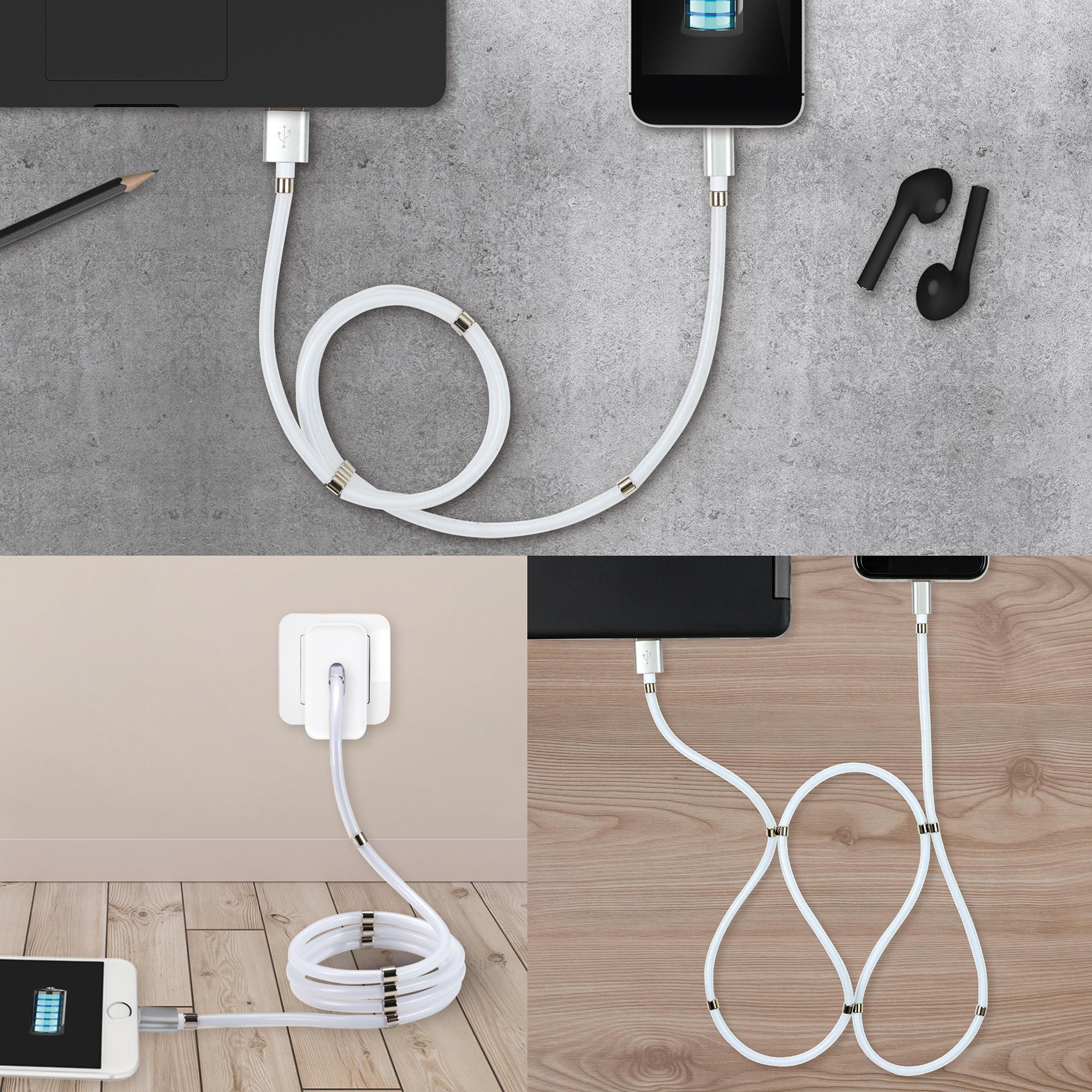 CABLE RAPIDE 2A CHARGE SYNC 10 MAGNETS IPHONE
