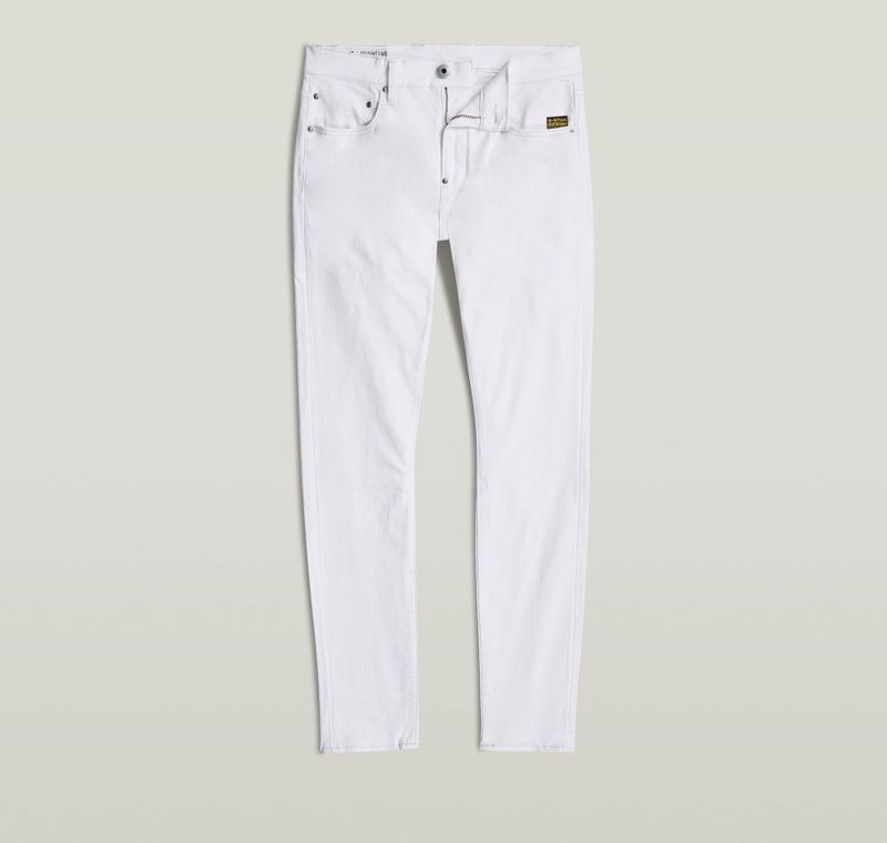 G-star Revend Fwd Skinny Fit Spijkerbroek Wit 28 / 30 Man