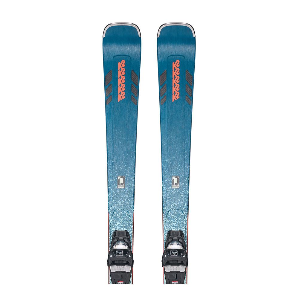 K2 DISRUPTION 78C W + ER3 10 COMPACT QUIKCLIK - Skis piste + Fixations Femme blue