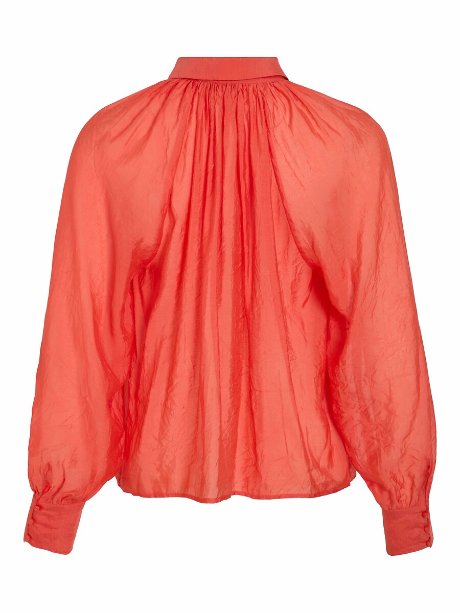 VILA<br>Blusa de manga comprida lisa