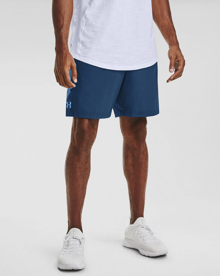 Under Armour Woven Graphic Traeningsshorts Blå