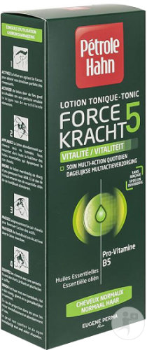 Pétrole Hahn Lotion Tonique Force 5 Vitalité Cheveux Normaux Flacon 300ml