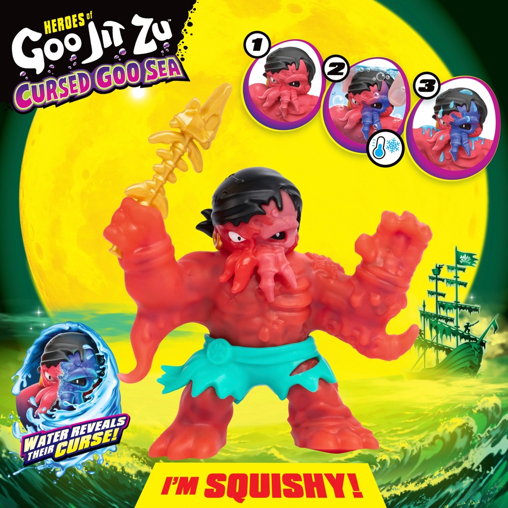 Helden von Goo Jit Zu Cursed Goo Sea Graplock Heldenpaket