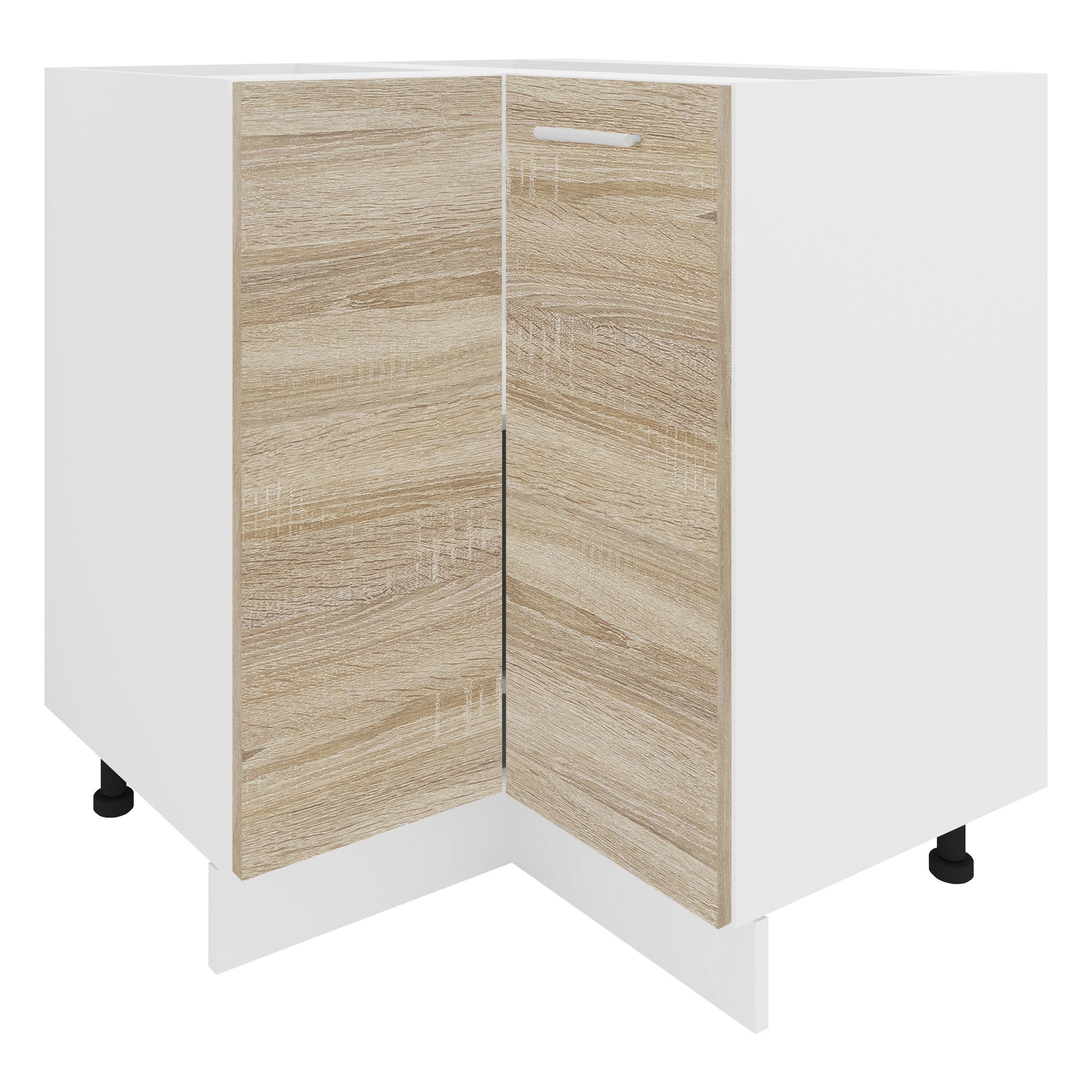 VCM Eckschrank Küchenschrank Küchenunterschrank Küche Unterschrank Küchenmöbel Esilo