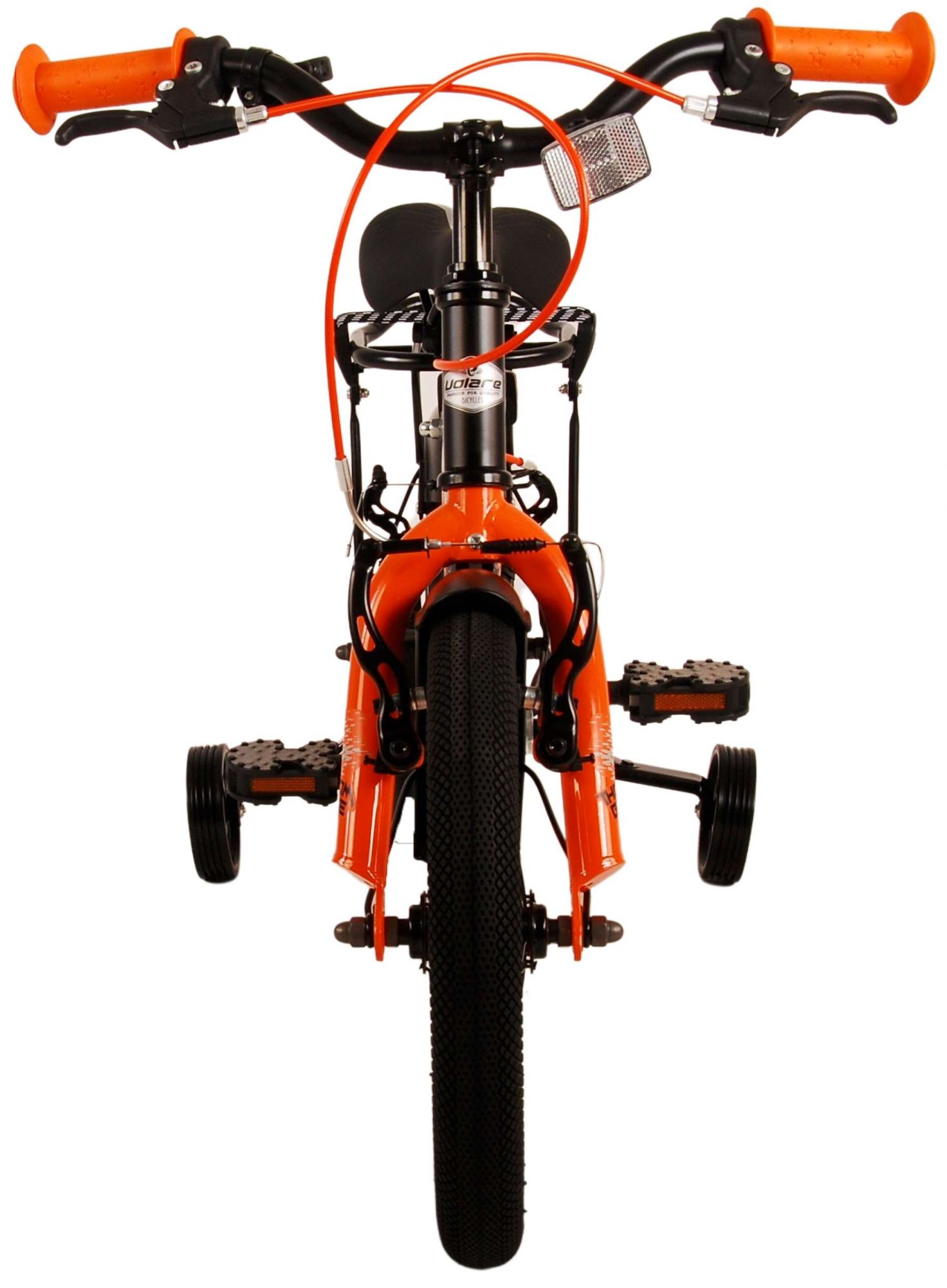 TPFSports Thombike Kinderfahrrad - Jungen - 14 Zoll - Rücktritt + Handbremse - Schwarz/Blau