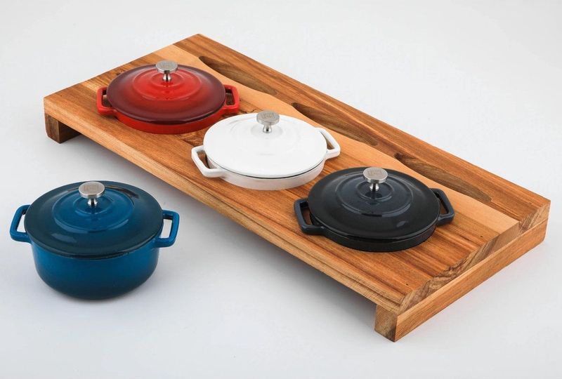 Braadpan - Petrol - Gietijzer - Met PronamelPlus Emaille Coating