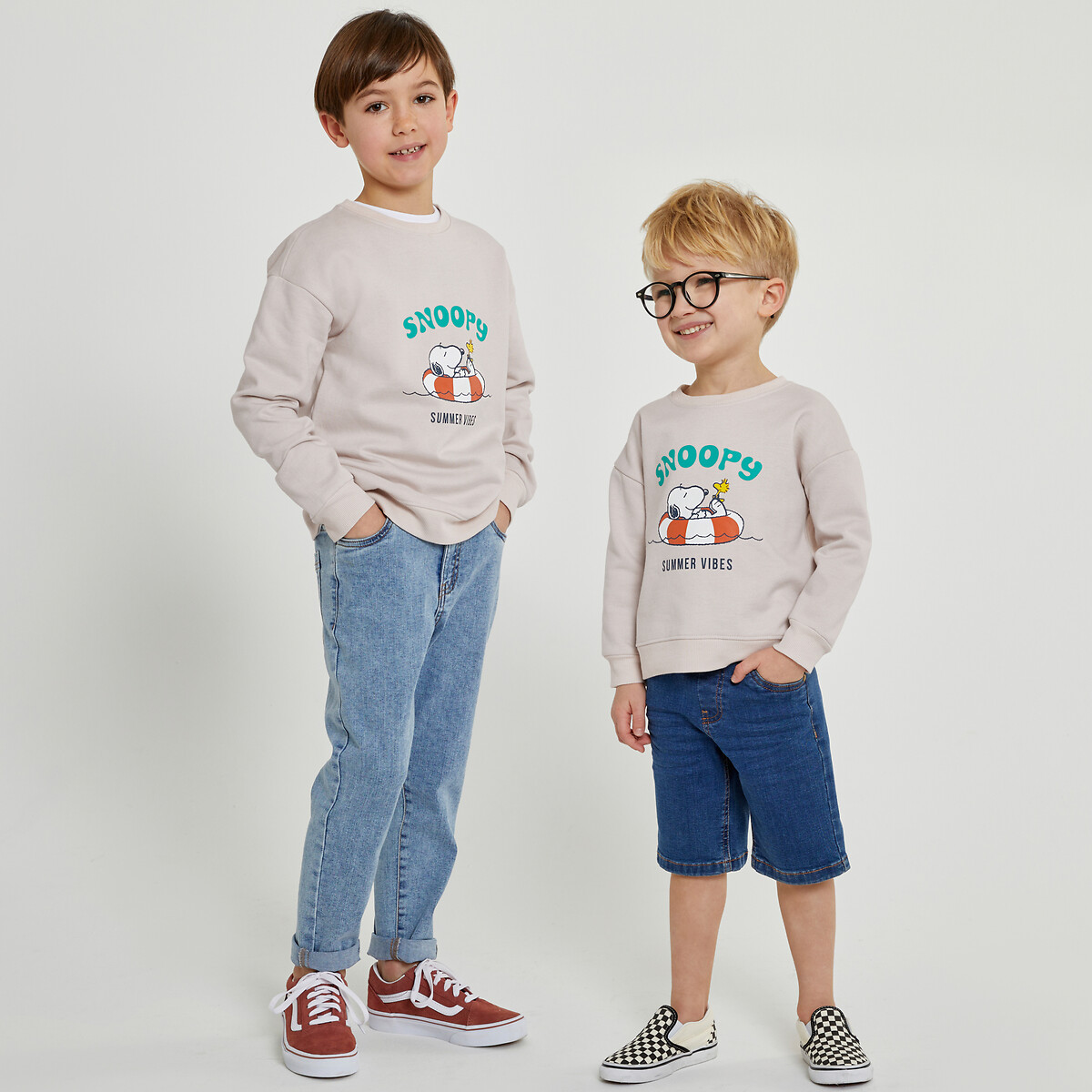 SNOOPY<br>Suéter do Snoopy em fleece