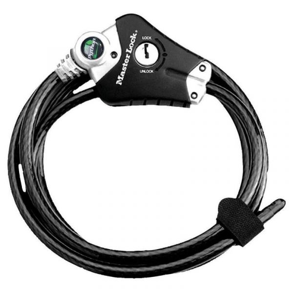 Master Lock Cabo Anti-roubo 1.8MX10MM Ajustável - 16858933