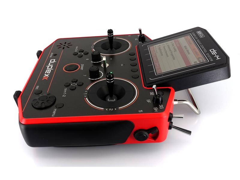 Jeti Fernsteuerung DS-14 II Multimode Rot 10-Kanal Jeti Duplex Handsender