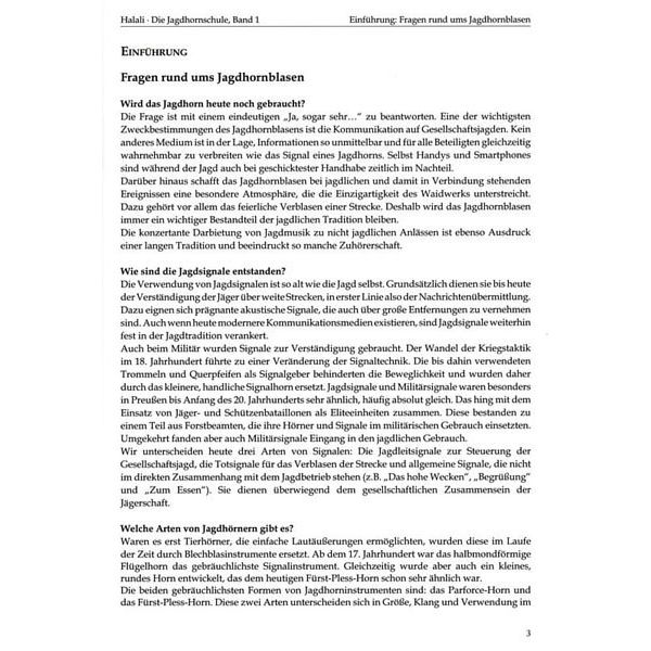 Weinberger Musikverlag Halali Jagdhornschule