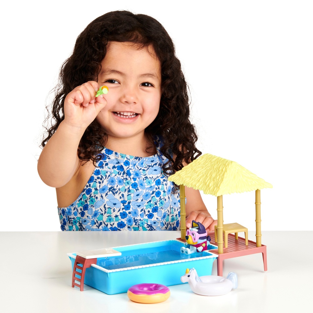 Bluey Pool Time Spielset