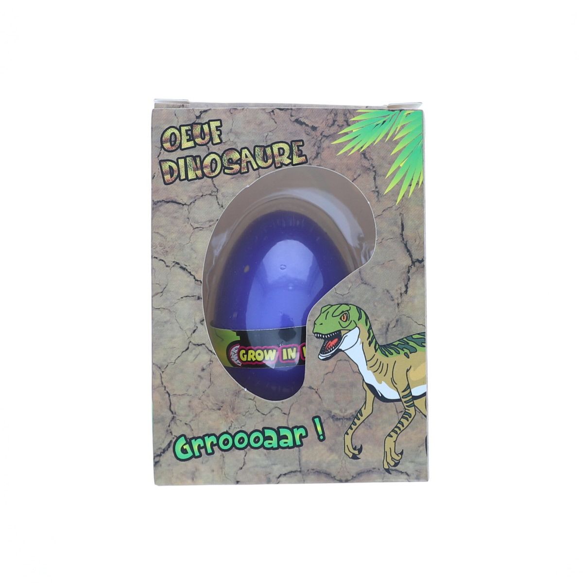 Oeuf dinosaure Mercredi et Patati