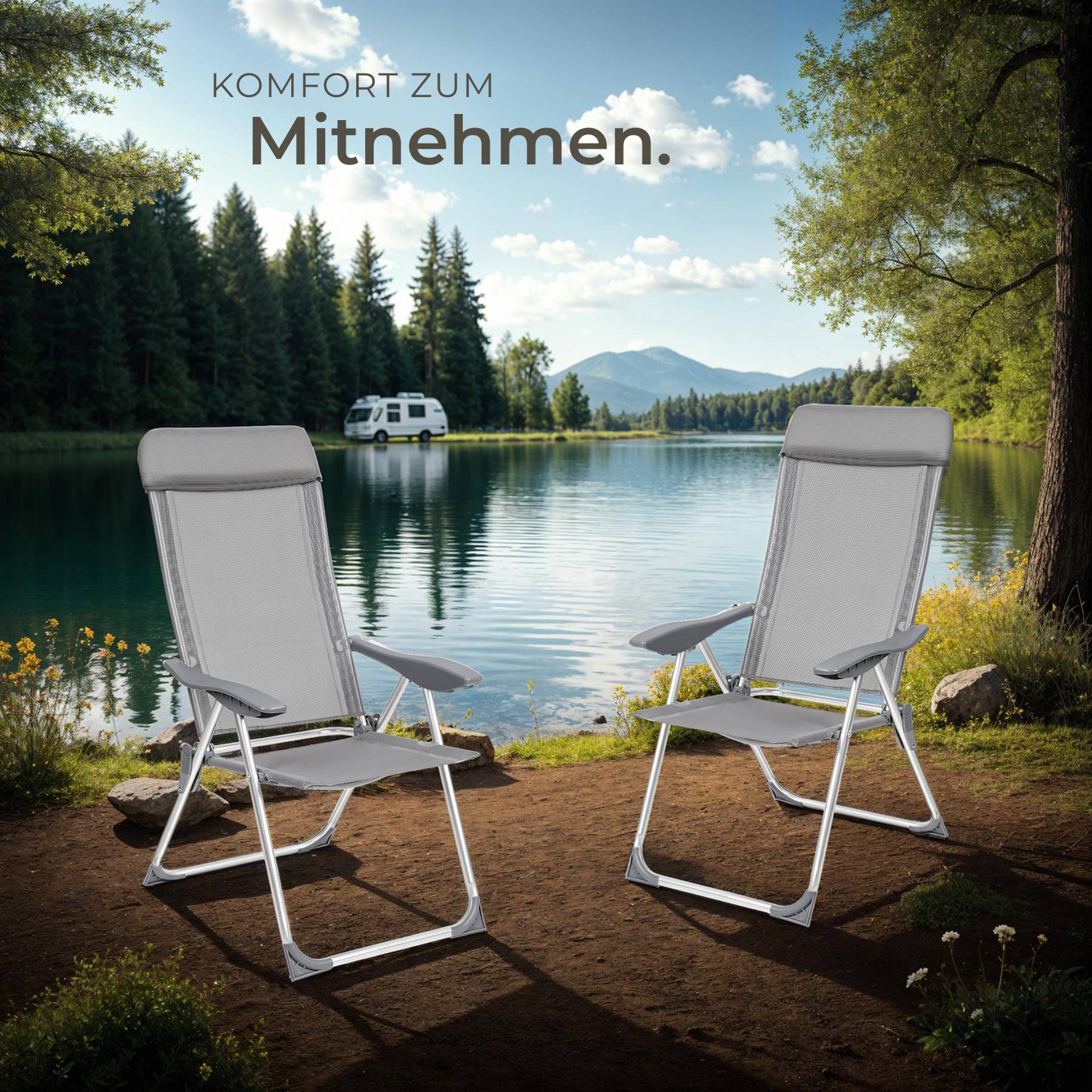 4er Set Gartenstuhl Maurine