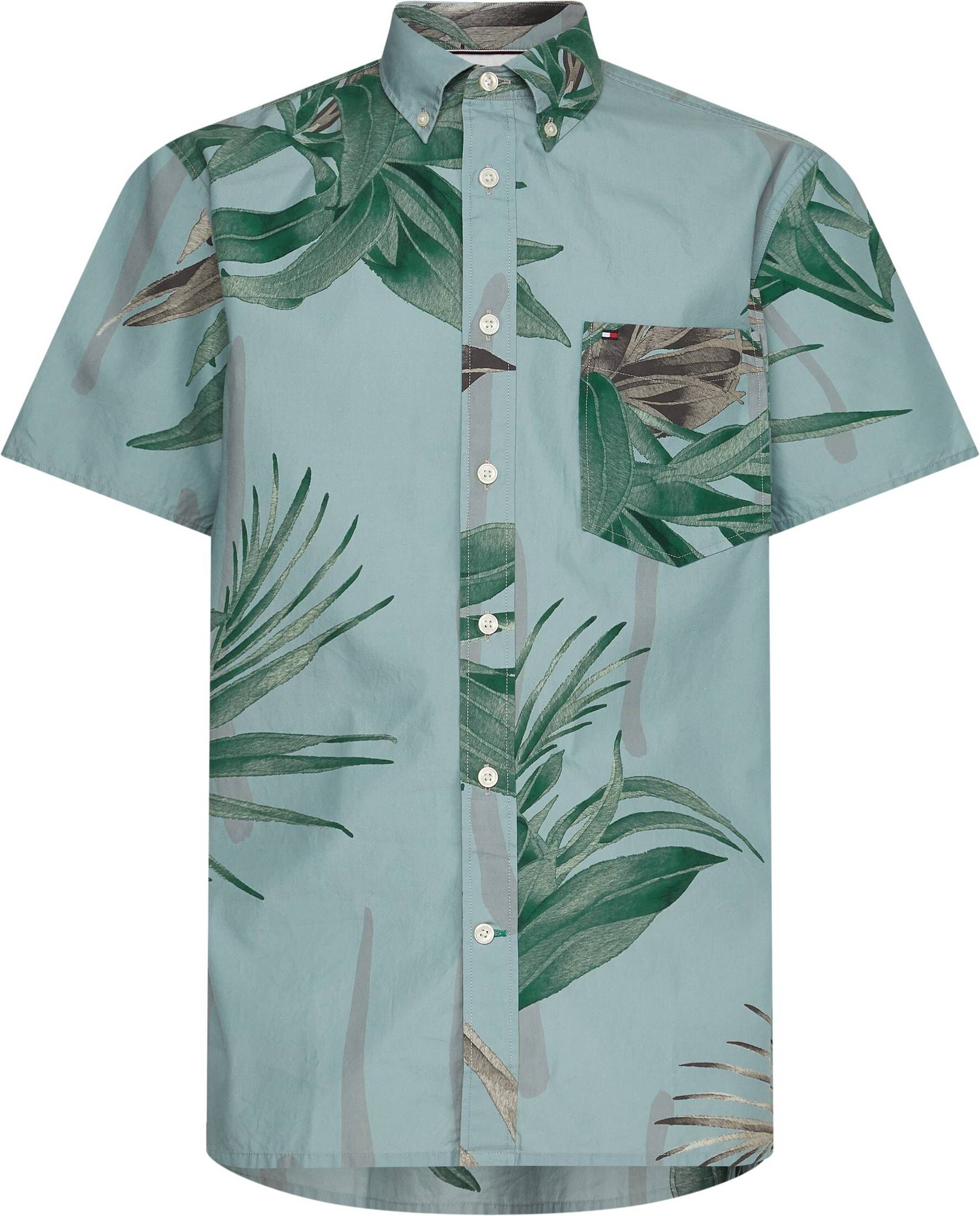 Tommy Hilfiger| Herren Hemd TROPICAL ISLAND