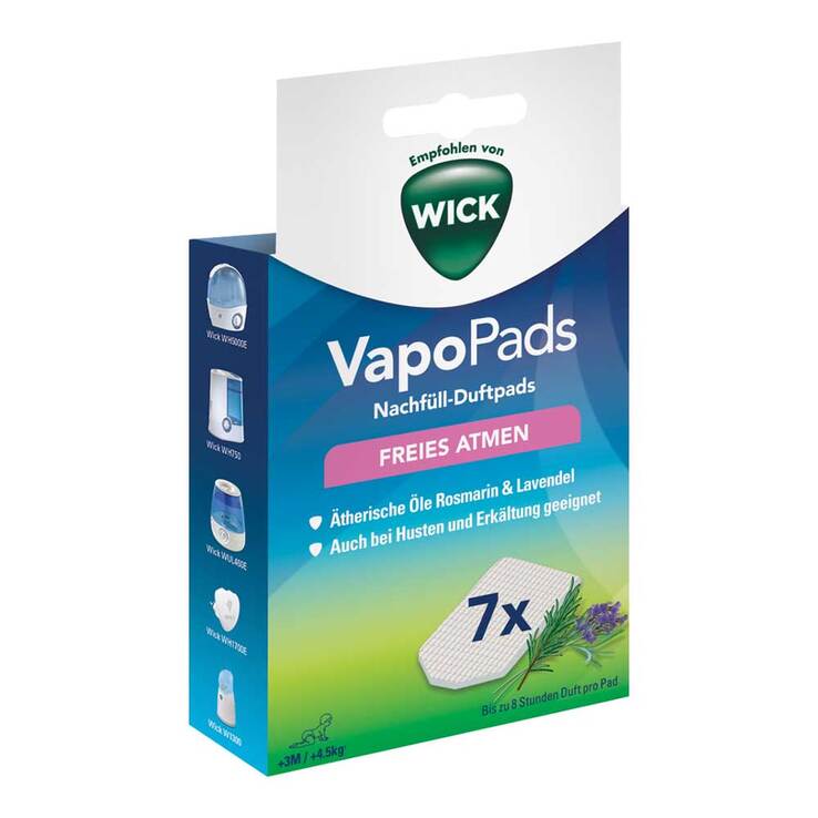WICK VapoPads Nachfüll-Duftpads Rosmarin & Lavendel, 1 P