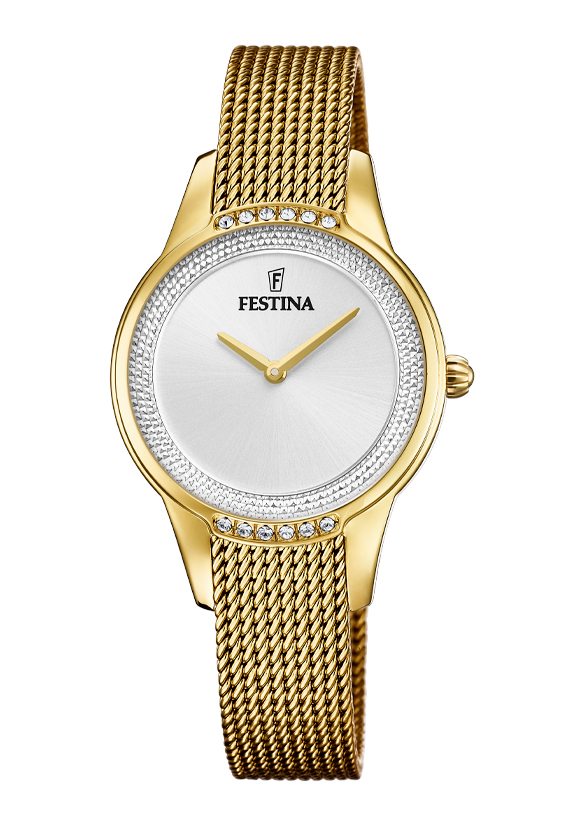 Festina Damenuhr Swarovski Weiß F20495/1
