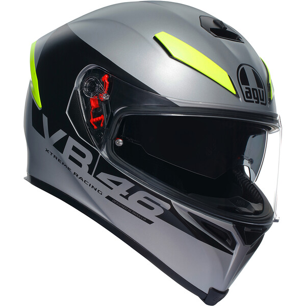 AGV - Casque K5 S Apex 46 Gris / Noir