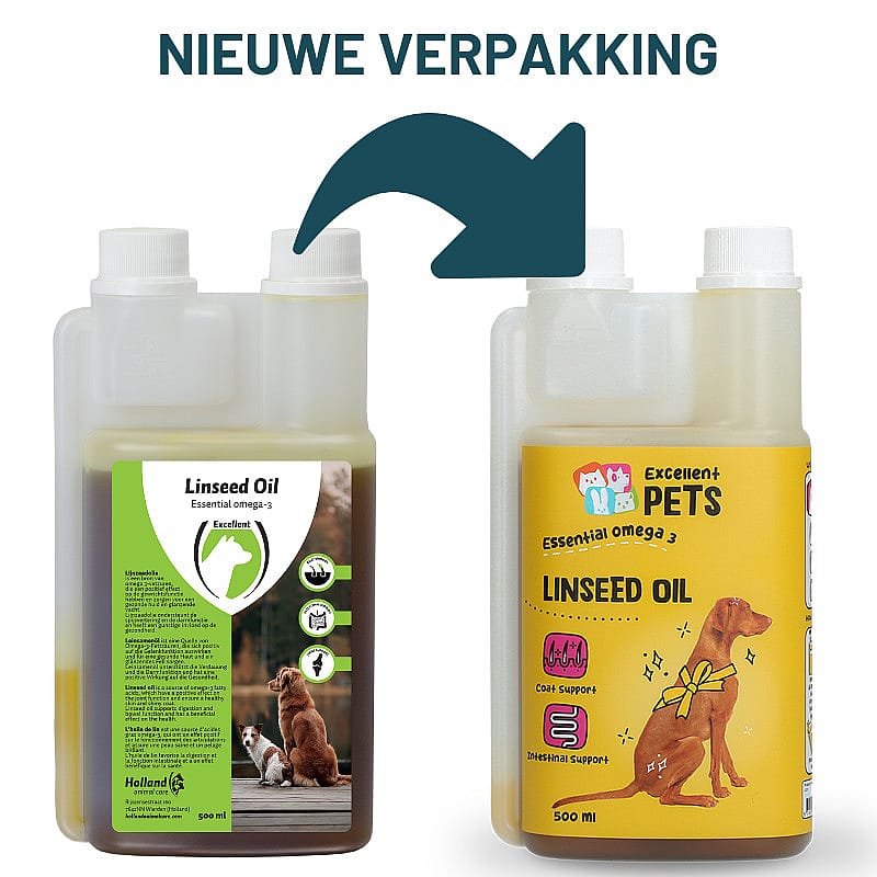 Lijnzaadolie 500 ml