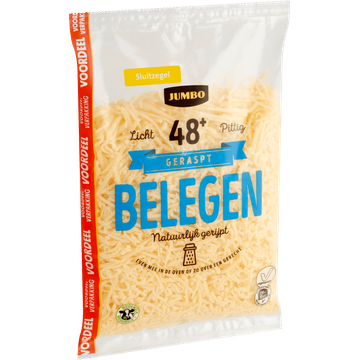 Jumbo Geraspte Kaas Belegen 48+ Voordeelverpakking 300 g